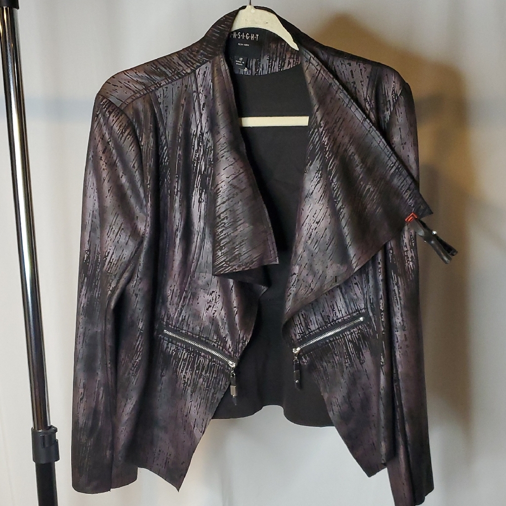 Insight Women's Textured Black Blazer